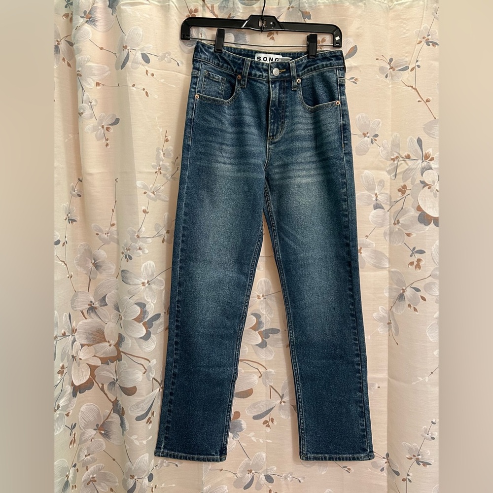SONO Women's Straight Leg Jeans - Blue